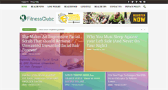 Desktop Screenshot of fitnessclubz.com